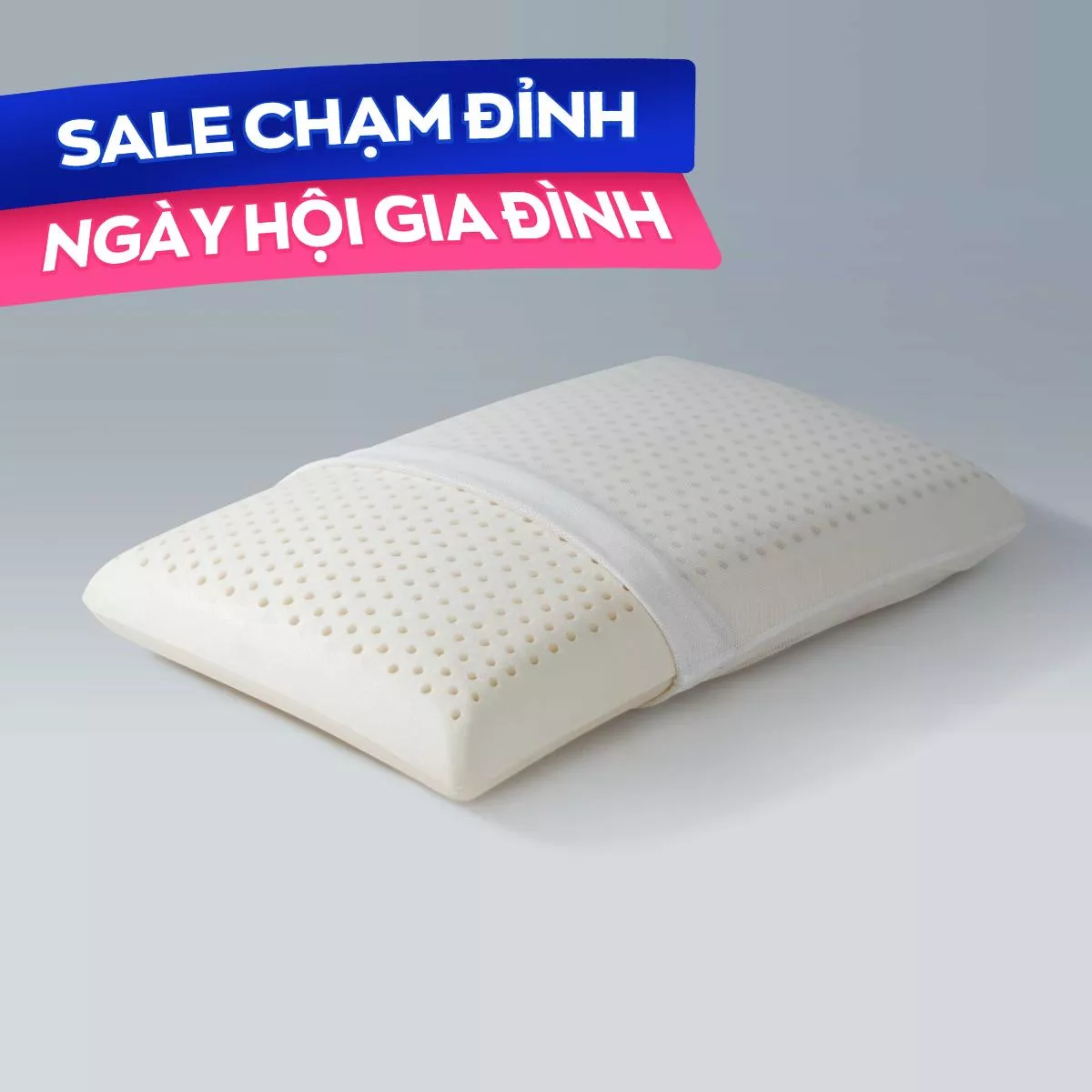 Gối cao su Gummi Cookie 100% thiên nhiên nâng đỡ cổ vai gáy - Ảnh 2