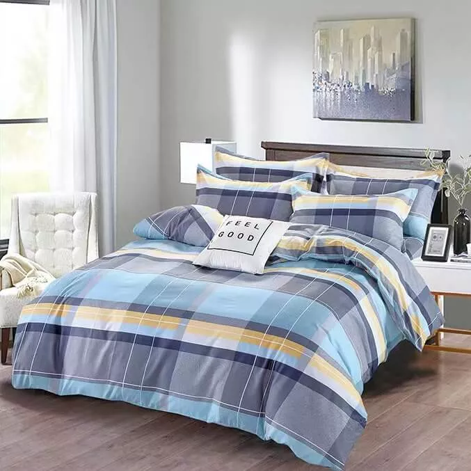 Bộ Ga chun vỏ chăn AMD Lily họa tiết 5 chi tiết - Ảnh 6