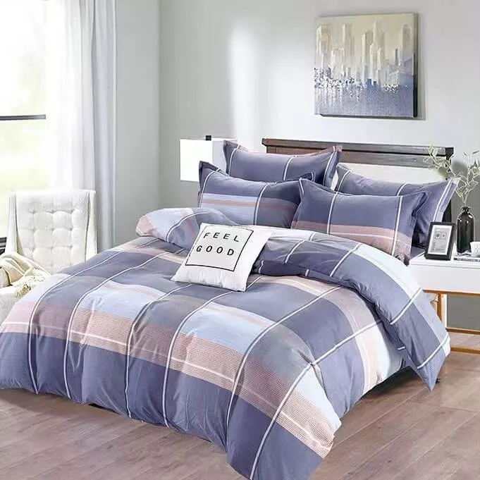 Bộ Ga chun vỏ chăn AMD Lily họa tiết 5 chi tiết - Ảnh 5