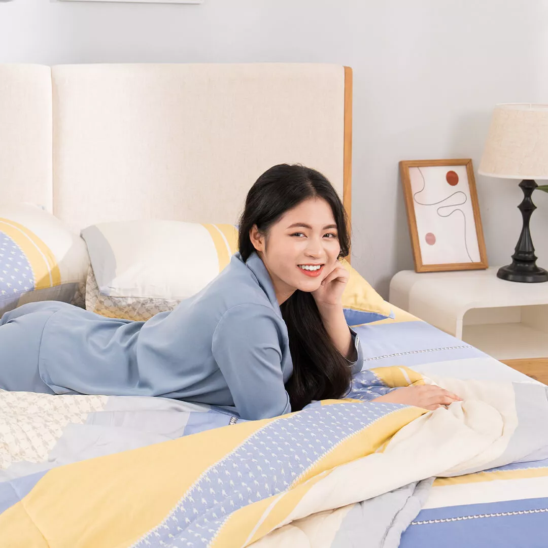 Vỏ chăn chần AMD Silky 25 đa họa tiết - Ảnh 6