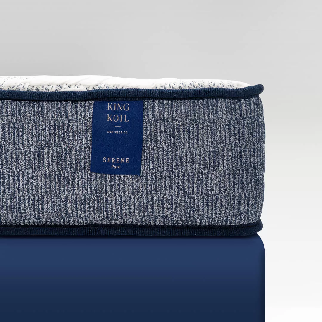 (Phiên bản giới hạn) Nệm lò xo KingKoil Serene Pure cân bằng trọng lực dày 26cm - Ảnh 4