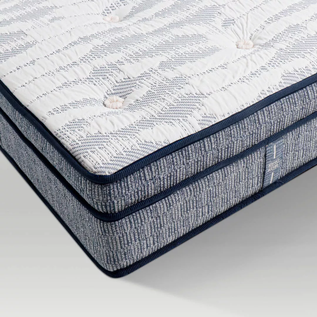 (Phiên bản giới hạn) Nệm lò xo King Koil Serene Plus lông cừu gấp 3 nâng đỡ dày 27cm - Ảnh 6