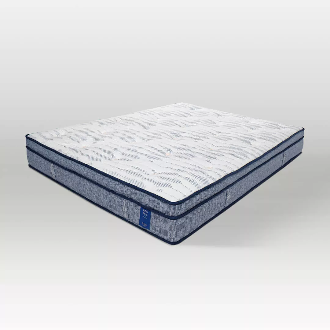 (Phiên bản giới hạn) Nệm lò xo King Koil Serene Plus lông cừu gấp 3 nâng đỡ dày 27cm - Ảnh 3