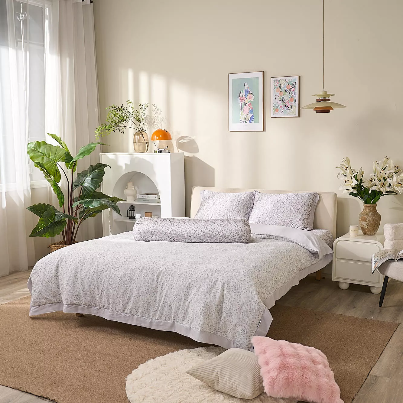 Bộ ga chun Lụa tencel cao cấp Amando Bliss 4 chi tiết mã TC001 - Ảnh 11