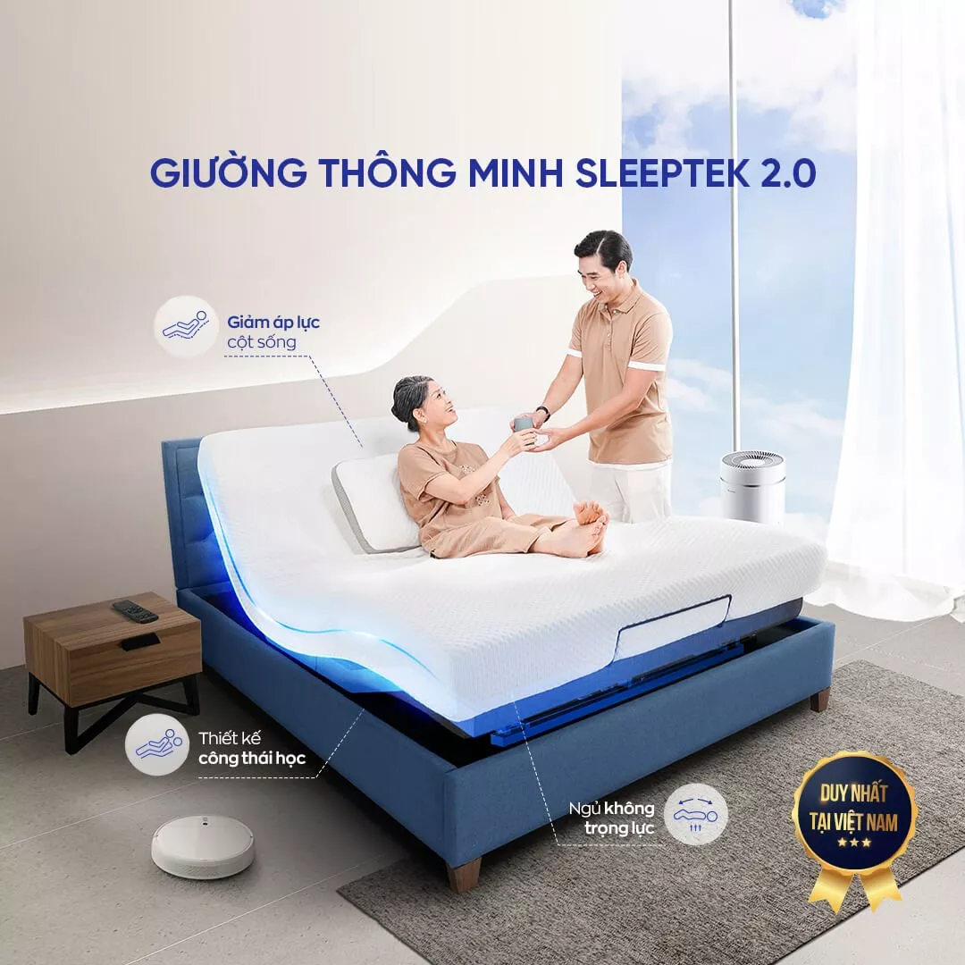 Giường thông minh SleepTek 2.0 - Ảnh 2
