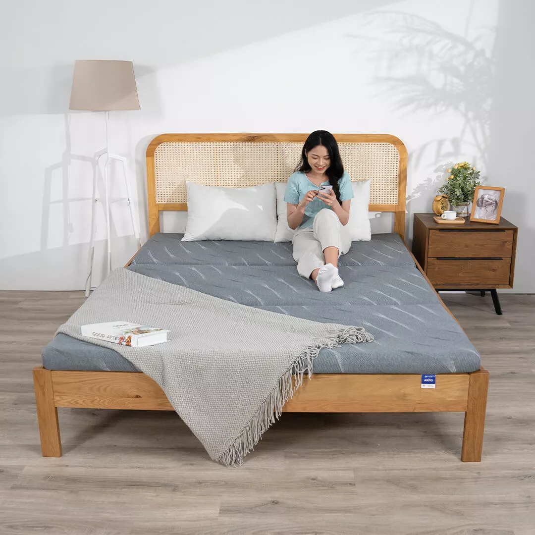 Nệm foam Goodnight Akita gấp 3 dày 8cm - Ảnh 11