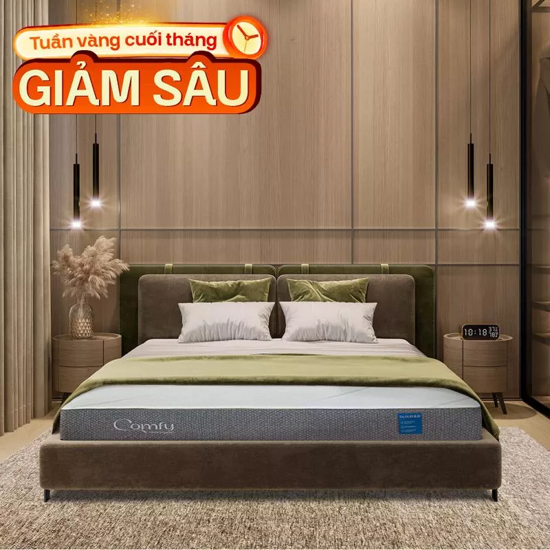 Nệm foam Comfy Cloud 2.0 siêu đàn hồi dày 15cm - Ảnh 2
