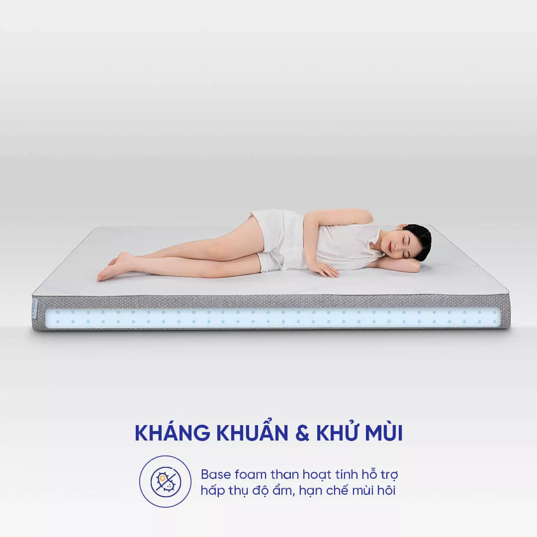Nệm foam Comfy Cloud 2.0 siêu đàn hồi dày 15cm - Ảnh 8