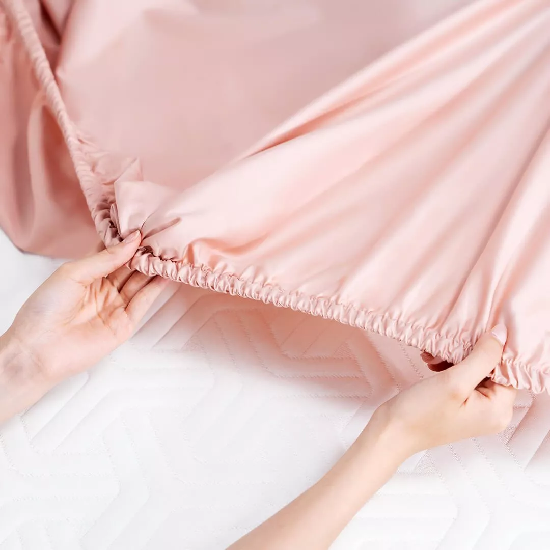 Bộ Ga chun Cotton satin AMD The Essentials Đơn Sắc 4 Chi Tiết CS002 - Ảnh 6