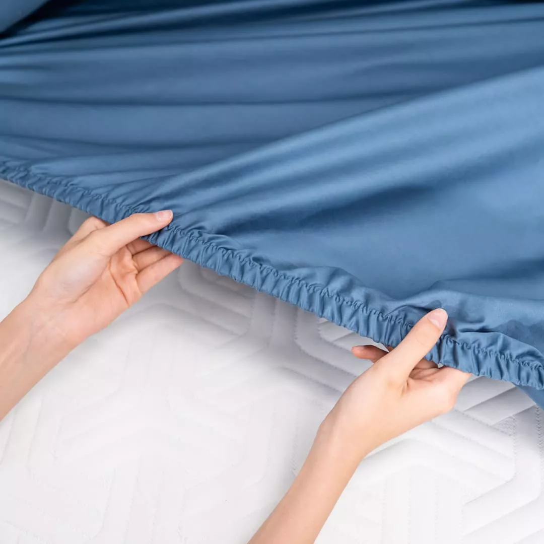 Bộ Ga chun Cotton satin AMD The Essentials Đơn Sắc 4 Chi Tiết CS003 - Ảnh 6