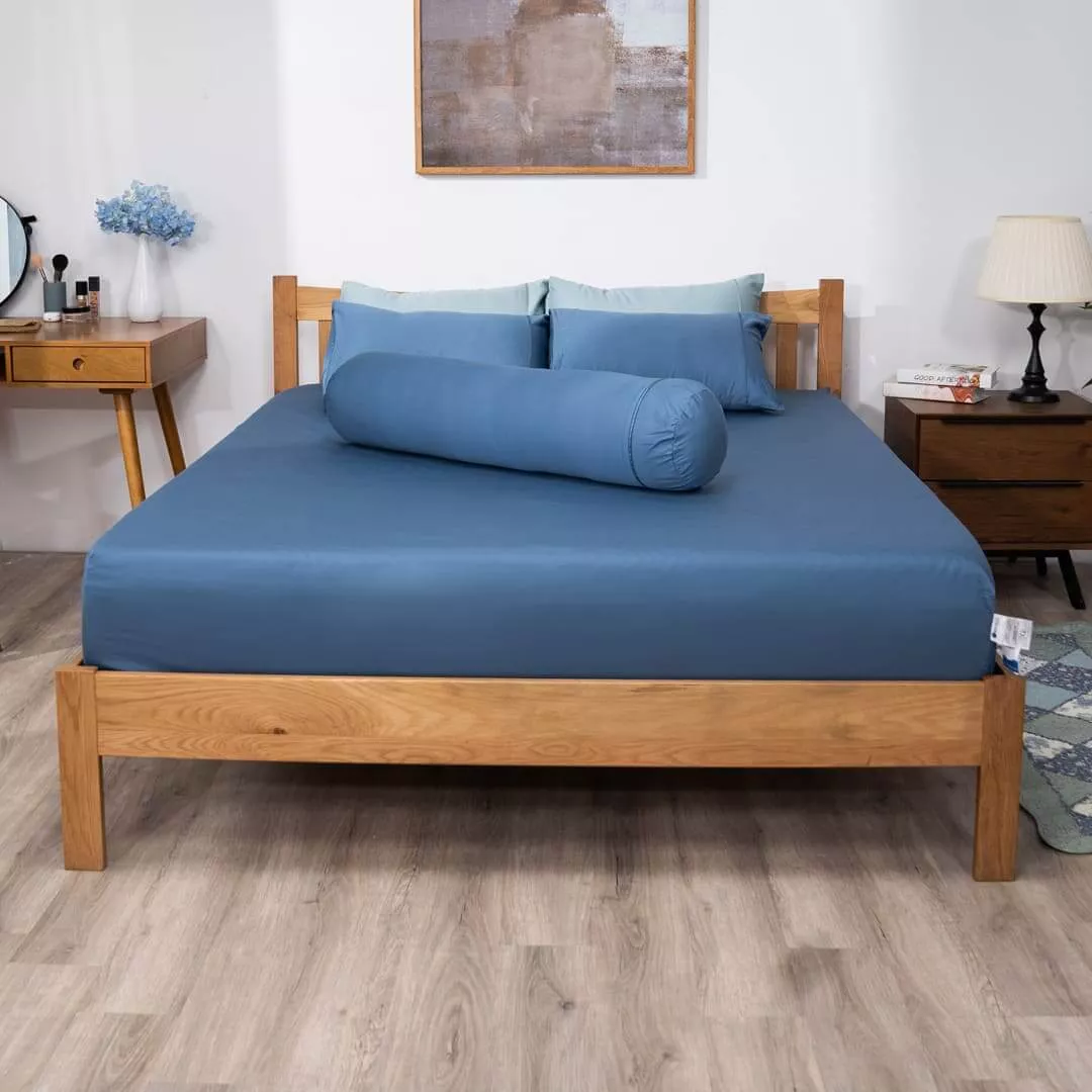 Bộ Ga chun Cotton satin AMD The Essentials Đơn Sắc 4 Chi Tiết CS003 - Ảnh 3