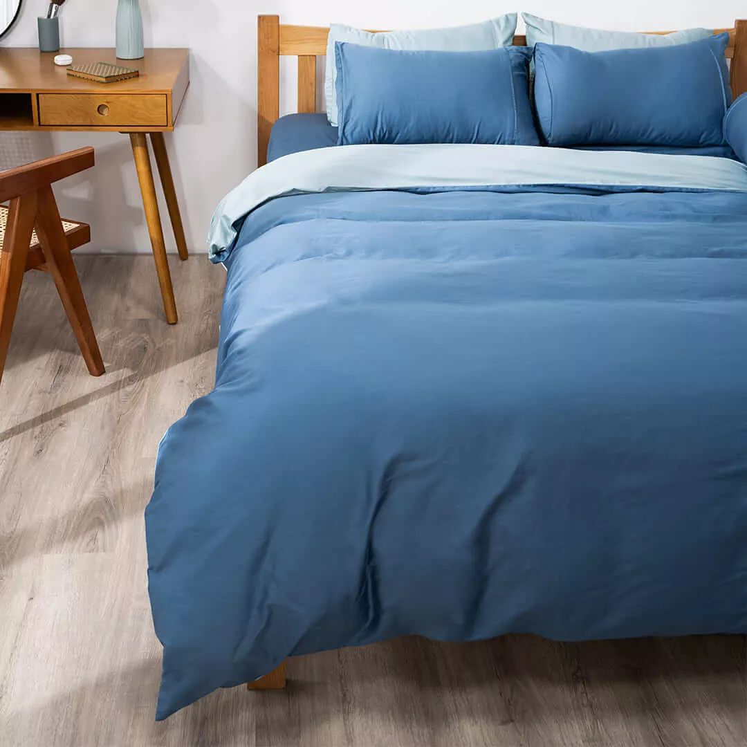 Vỏ chăn Cotton satin AMD The Essentials Đơn Sắc 3 màu - Ảnh 8