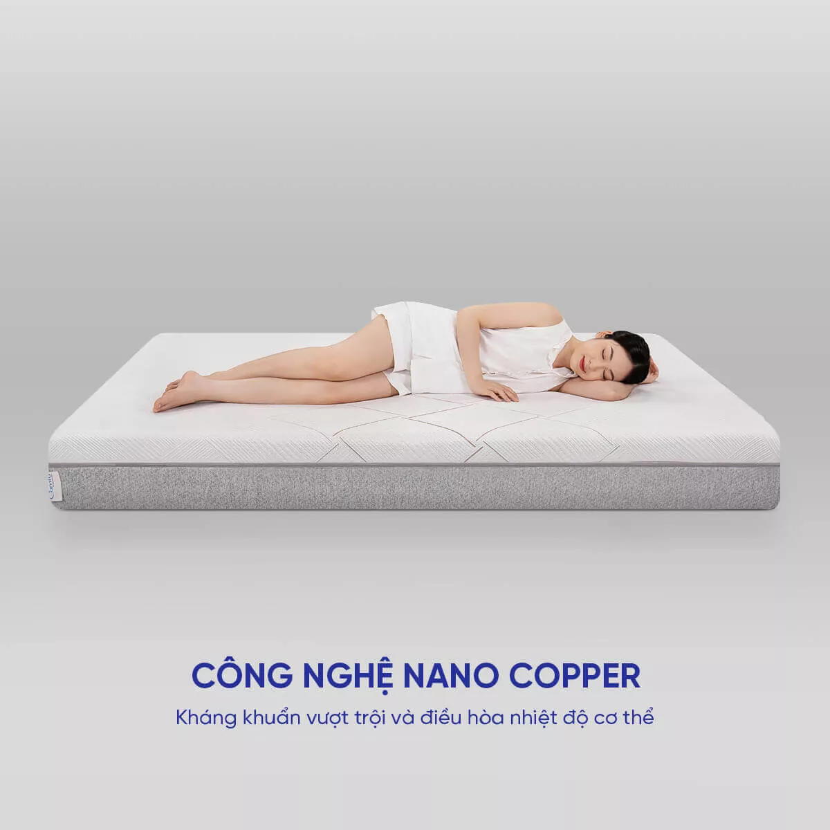 Nệm foam Comfy Lux 2.0 cao cấp kháng virus dày 22cm - Ảnh 4