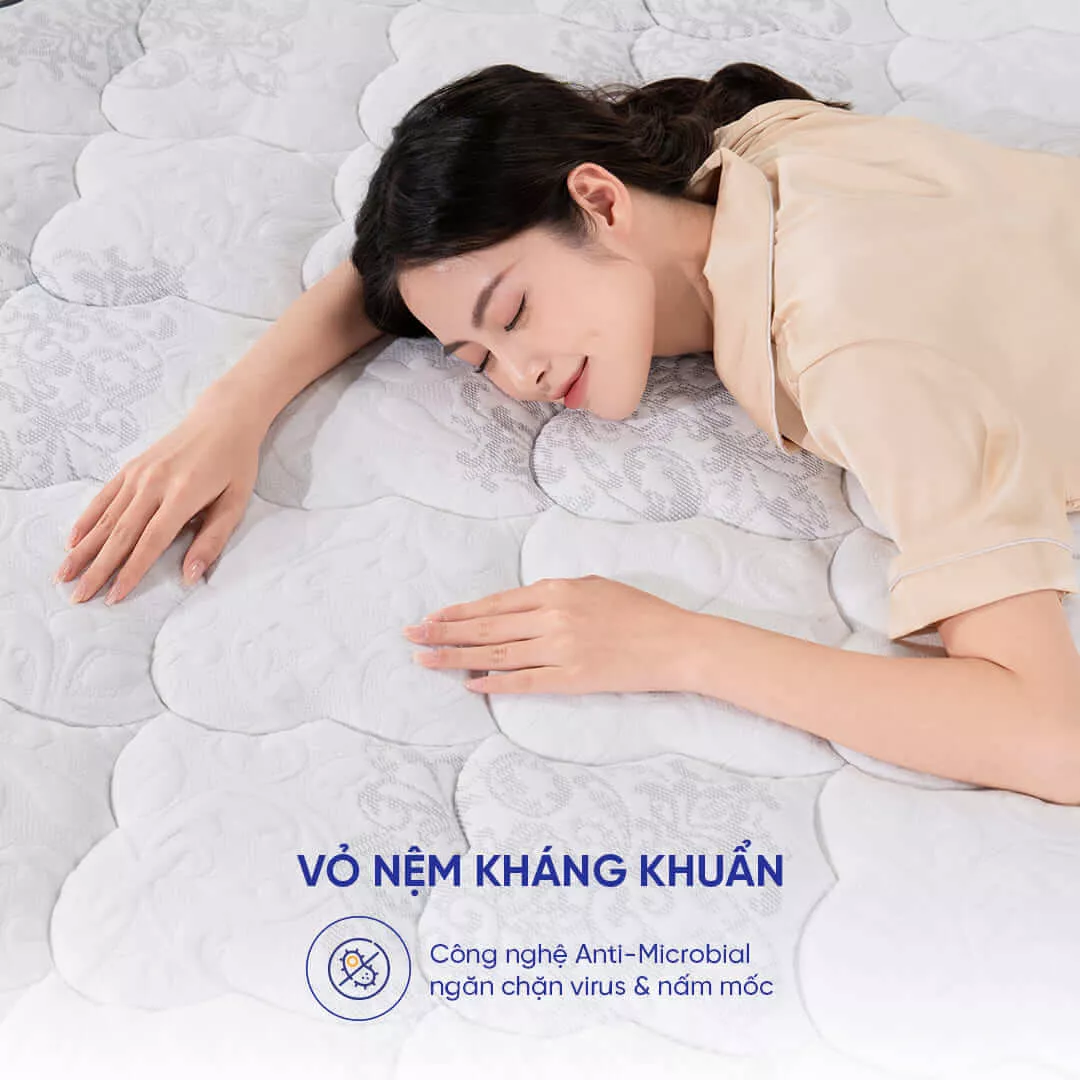 Nệm lò xo Amando Elite Original túi độc lập tiêu chuẩn khách sạn 5 sao dày 23cm - Ảnh 6