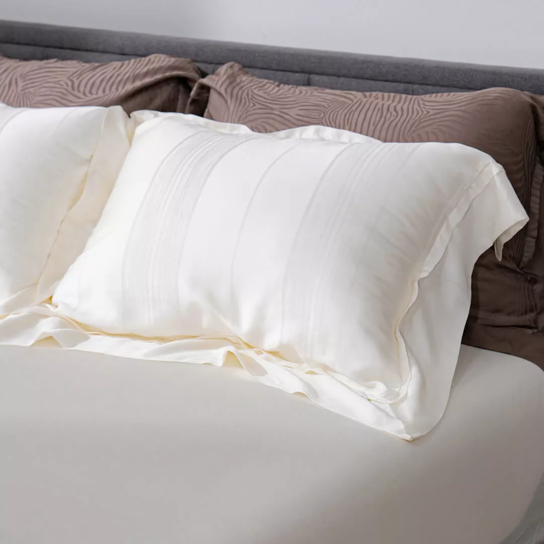 Bộ chăn ga Lụa tencel cao cấp Amando Lagom 5 chi tiết - Ảnh 6