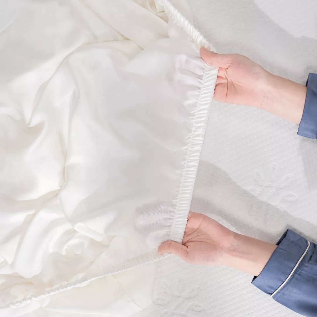 Bộ chăn ga Lụa tencel cao cấp Amando Lagom 5 chi tiết - Ảnh 4