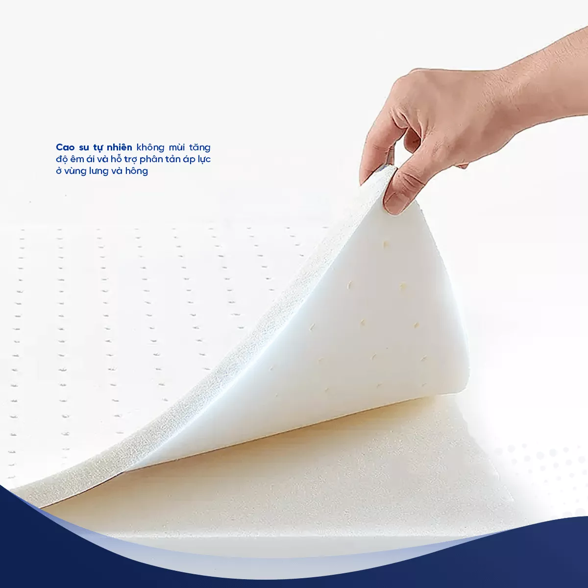 Nệm lò xo Spring Air Back Supporter Firm Plus nâng đỡ làm mát dày 26cm - Ảnh 7
