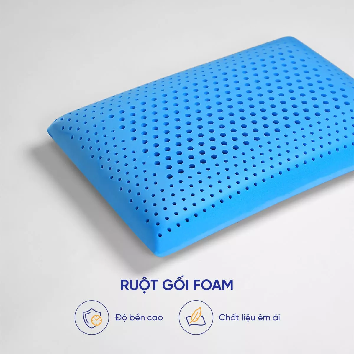 Gối foam Comfy Airflow Max điều hòa mát lạnh - Ảnh 4