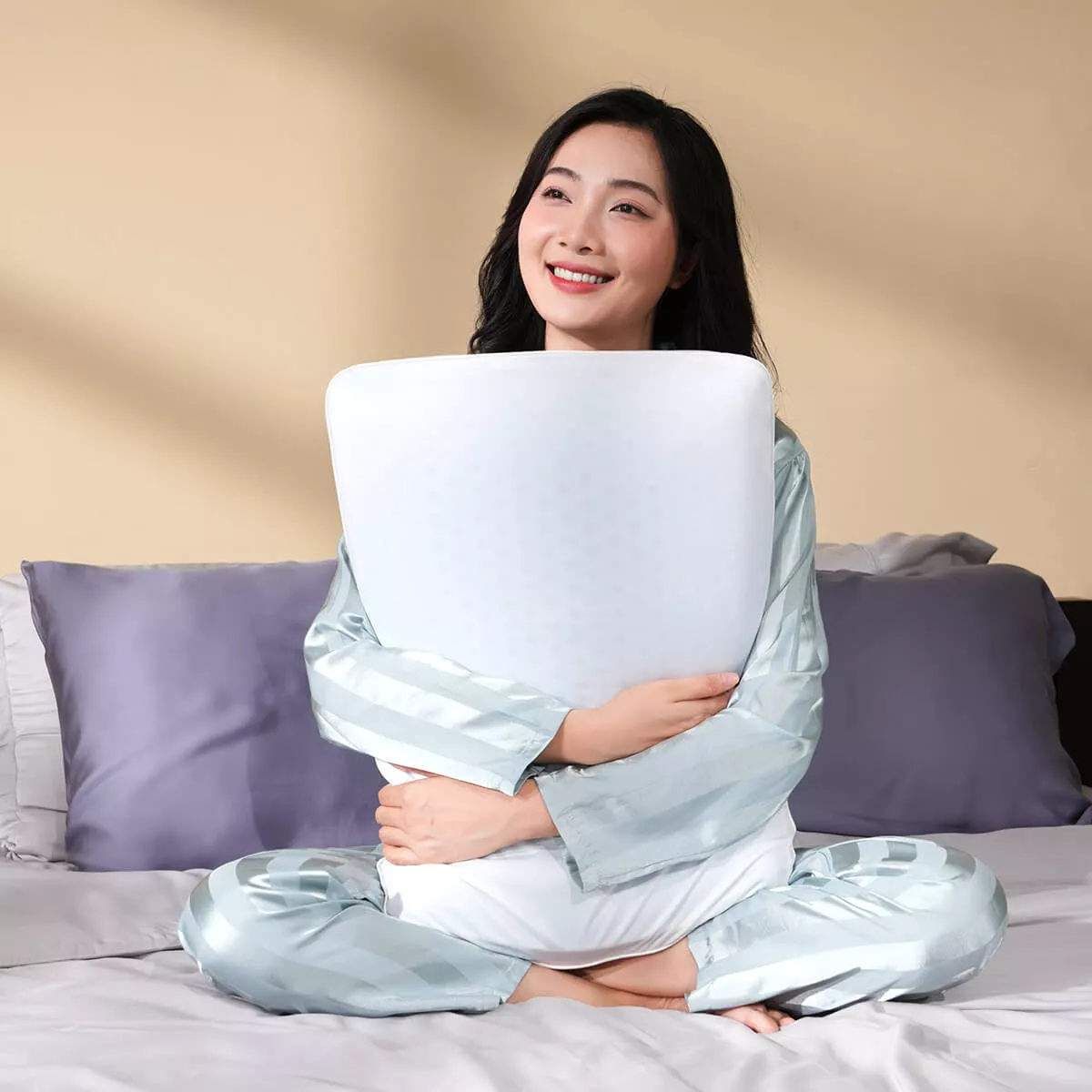 Gối foam Comfy Airflow Max điều hòa mát lạnh - Ảnh 7