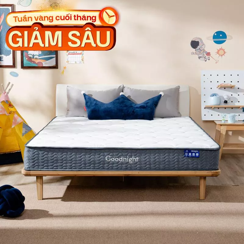 Nệm lò xo Goodnight Magic giá tốt dày 20cm - Ảnh 2