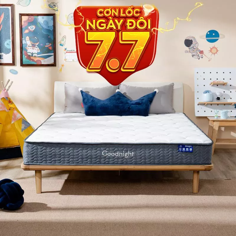 Nệm lò xo Goodnight Magic giá tốt dày 20cm - Ảnh 2