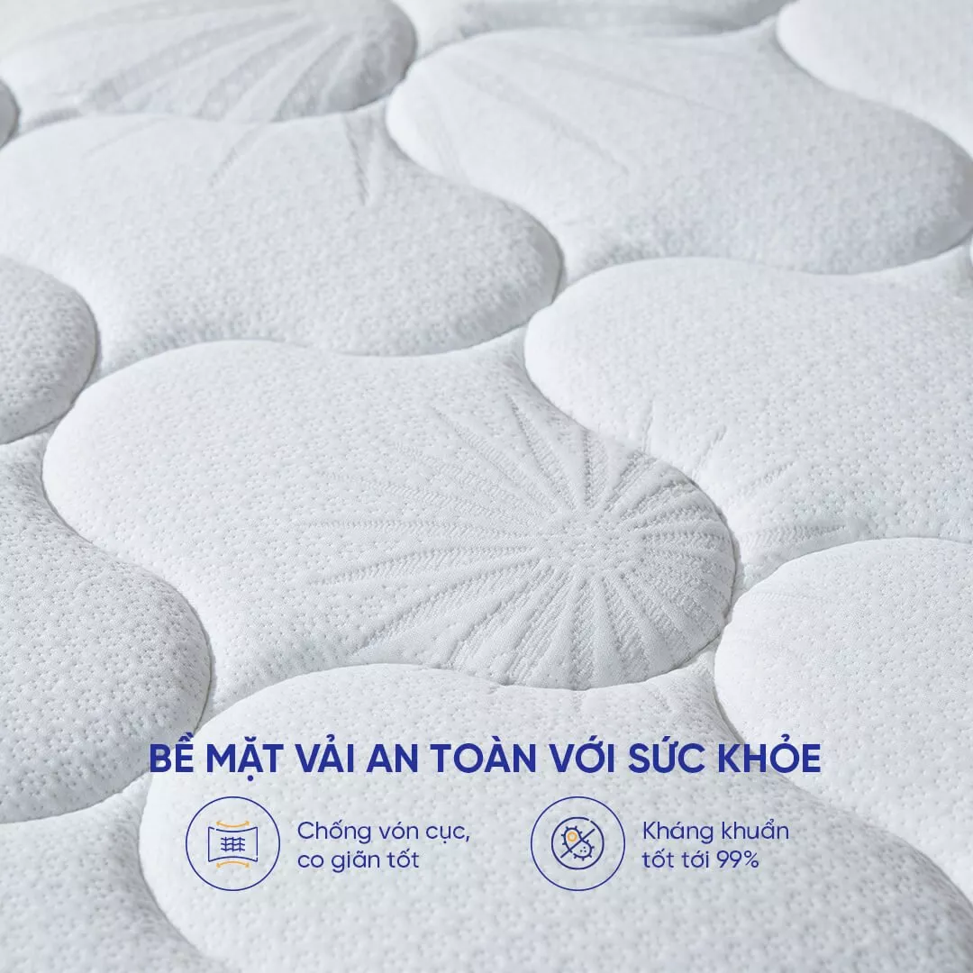 Nệm lò xo Goodnight Magic giá tốt dày 20cm - Ảnh 7