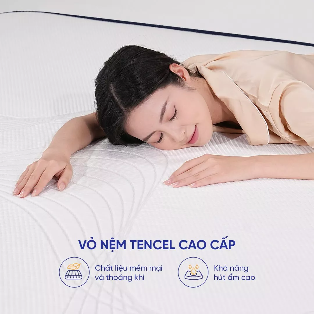 Nệm lò xo Amando Innovation 7 vùng linh hoạt dày 30cm - Ảnh 7