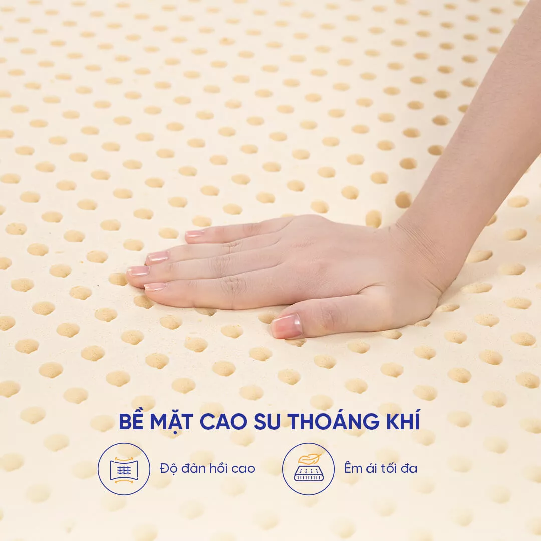 Nệm cao su đa tầng Gummi Lite giá tốt dày 10cm - Ảnh 7