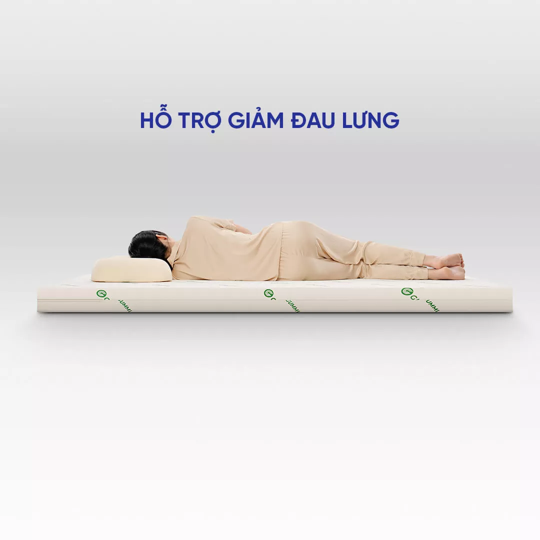 Nệm cao su đa tầng Gummi Lite giá tốt dày 10cm - Ảnh 5