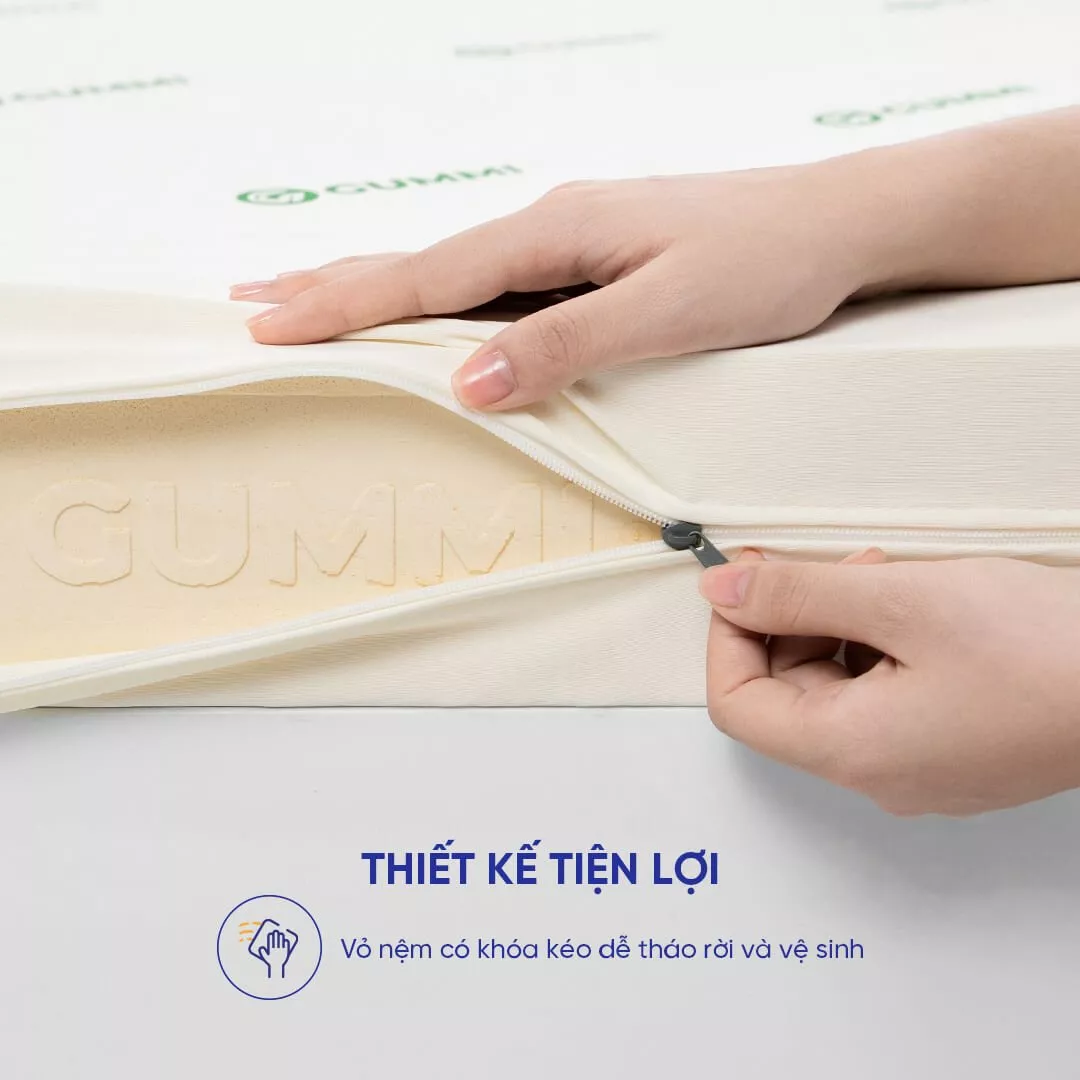 Nệm cao su đa tầng Gummi Lite giá tốt dày 10cm - Ảnh 8