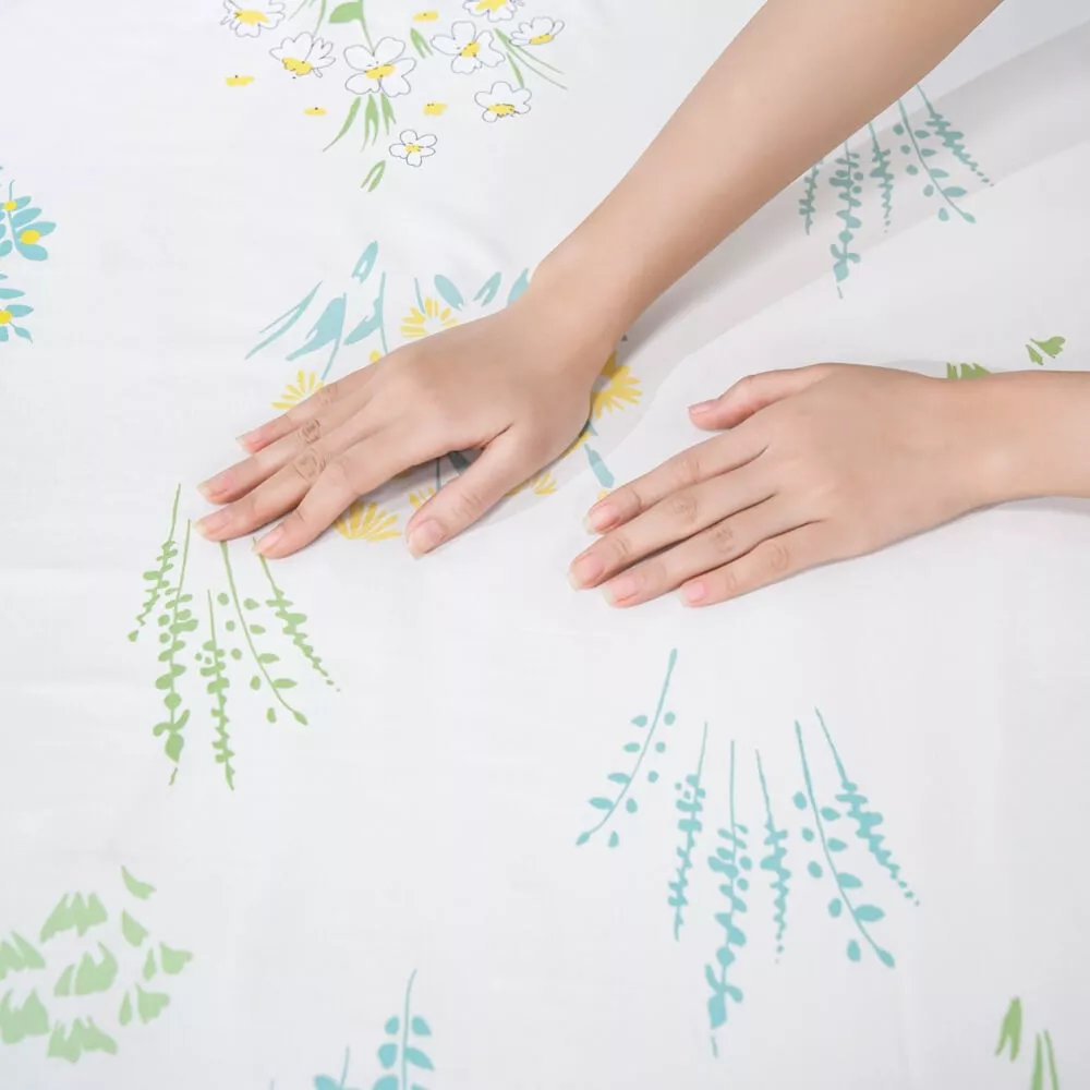 Bộ ga chun tencel Amando Celia 4 chi tiết TP001 - Ảnh 6