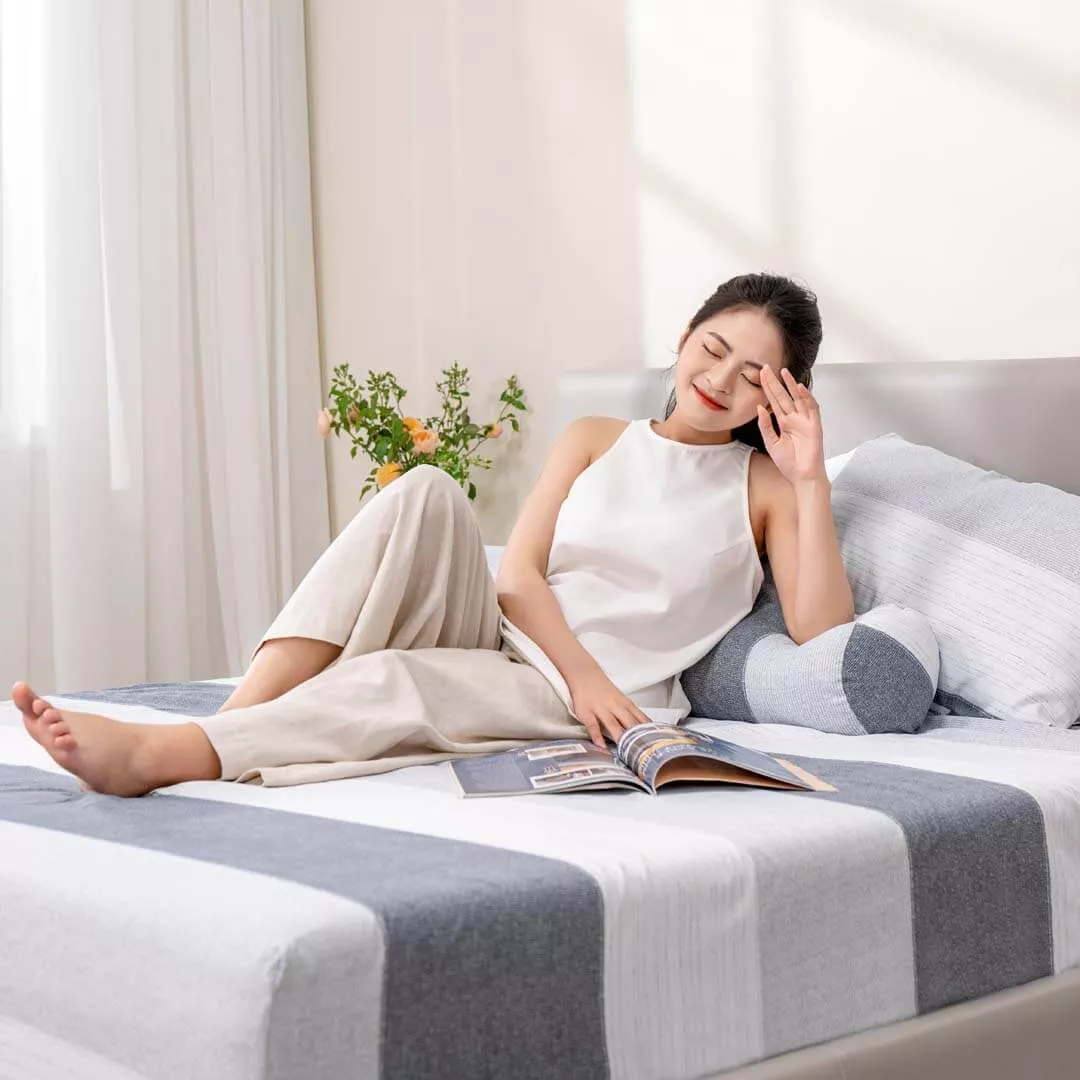 Bộ ga chun tencel Amando Celia 4 chi tiết TP004 - Ảnh 2