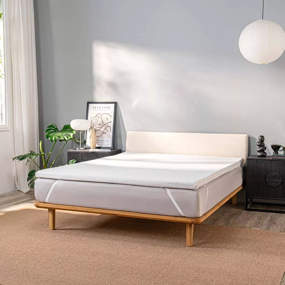 Topper memory foam nâng đỡ êm ái Comfy Noah - Ảnh 3
