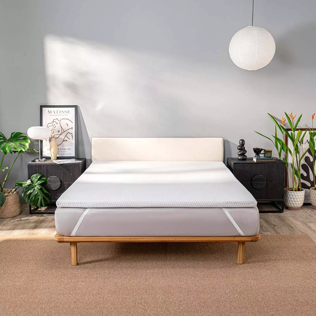 Topper memory foam nâng đỡ êm ái Comfy Noah - Ảnh 2