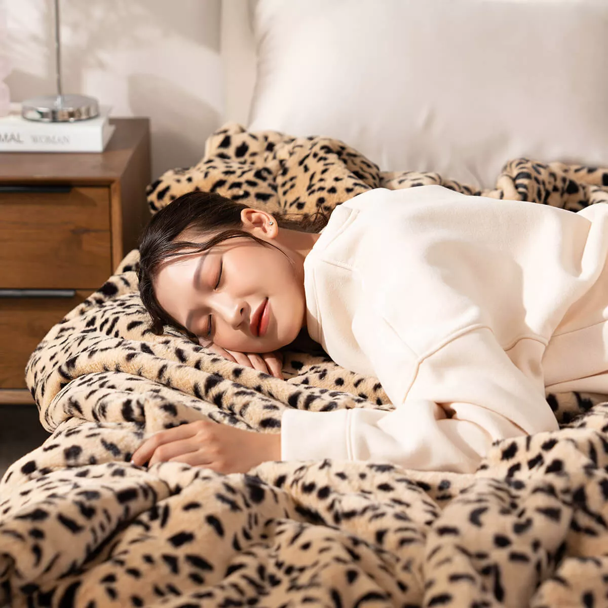 Chăn đông lông chồn cao cấp giữ ấm Amando Warm - Ảnh 9