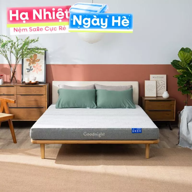 Nệm foam Goodnight Massage 2.0 (Hachi) giảm áp lực dày 15cm - Ảnh 2