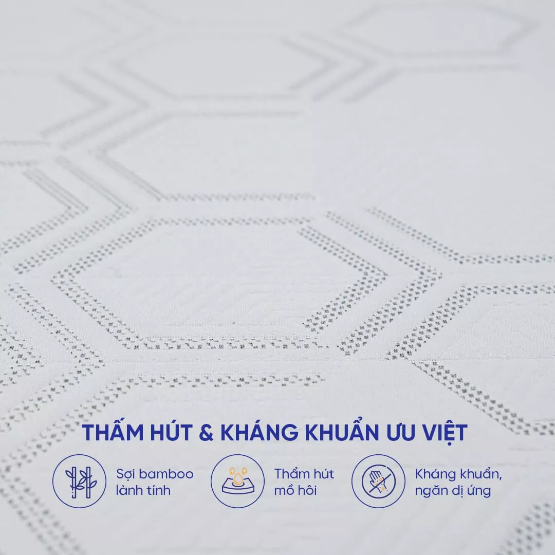 Nệm foam Goodnight Hachi giảm áp lực dày 15cm - Ảnh 8
