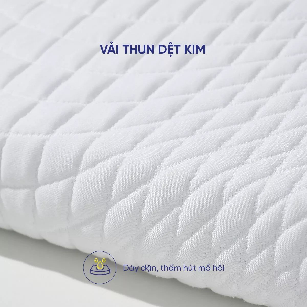Gối foam Goodnight Nori 1.0 lượn sóng nâng đỡ cổ vai gáy - Ảnh 4