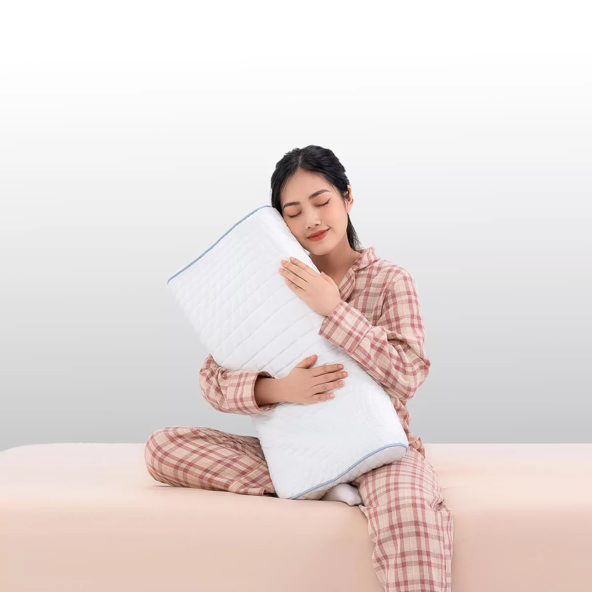 Gối foam Goodnight Nori 1.0 lượn sóng nâng đỡ cổ vai gáy - Ảnh 9