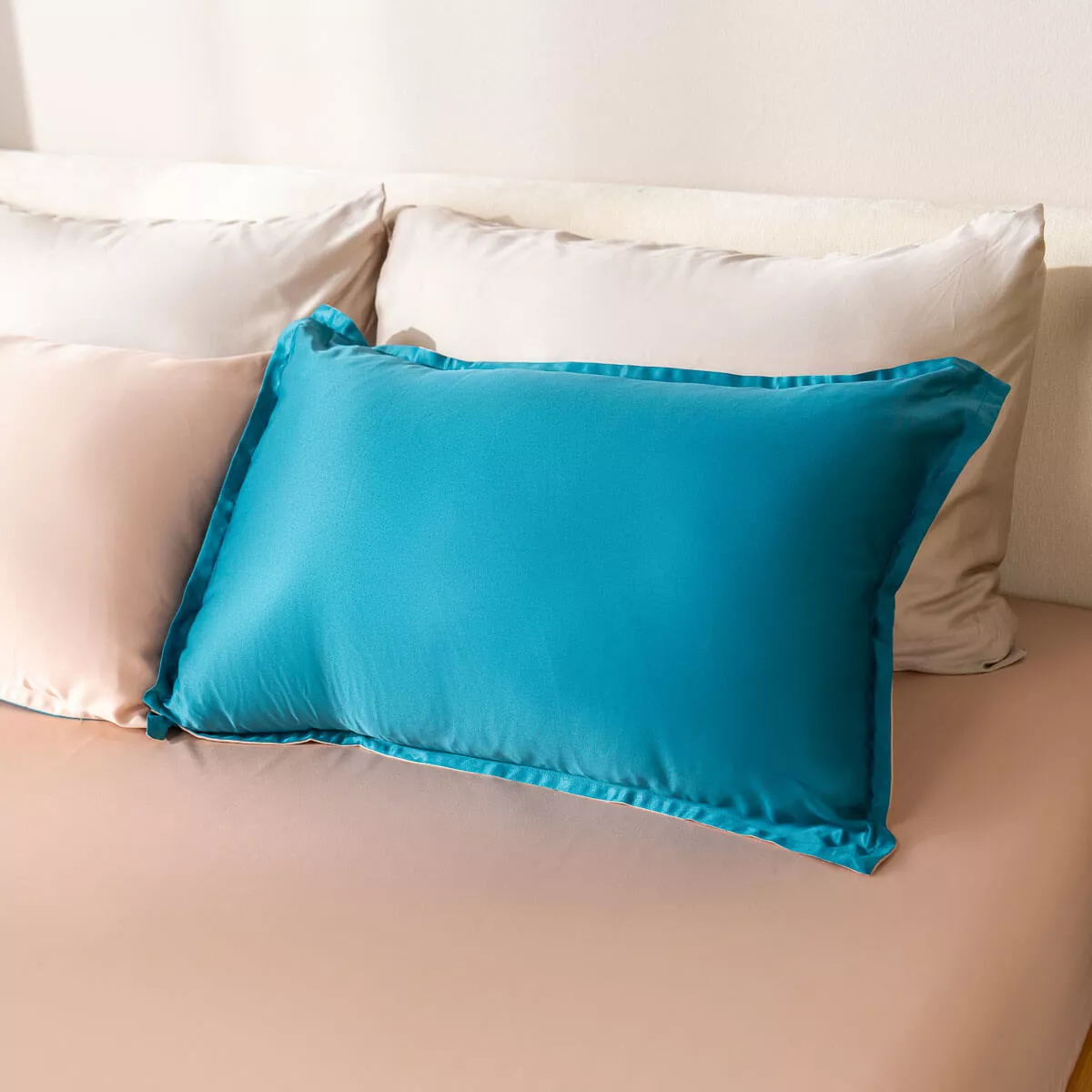 Bộ ga chun bốn mùa micro satin Goodnight Mori 3 Chi tiết - Ảnh 5