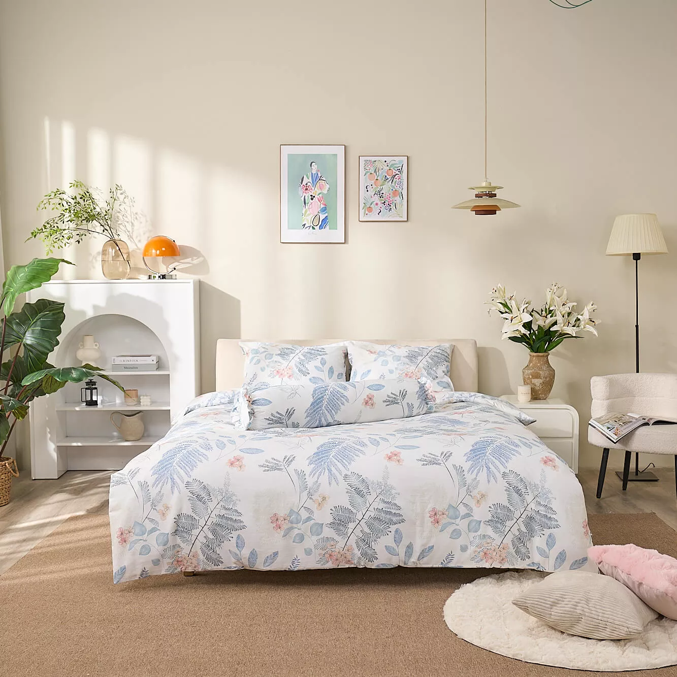 Bộ Ga chun sợi gỗ thiên nhiên Amando Aleena 4 chi tiết - Ảnh 3
