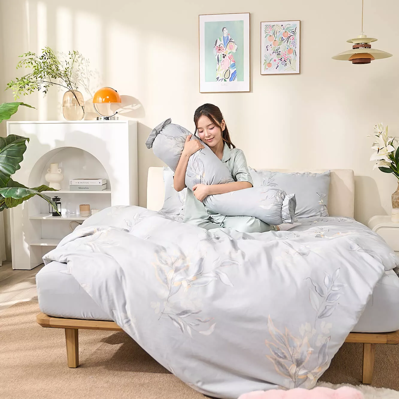 Bộ Ga chun sợi gỗ thiên nhiên Amando Aleena 4 chi tiết - Ảnh 20
