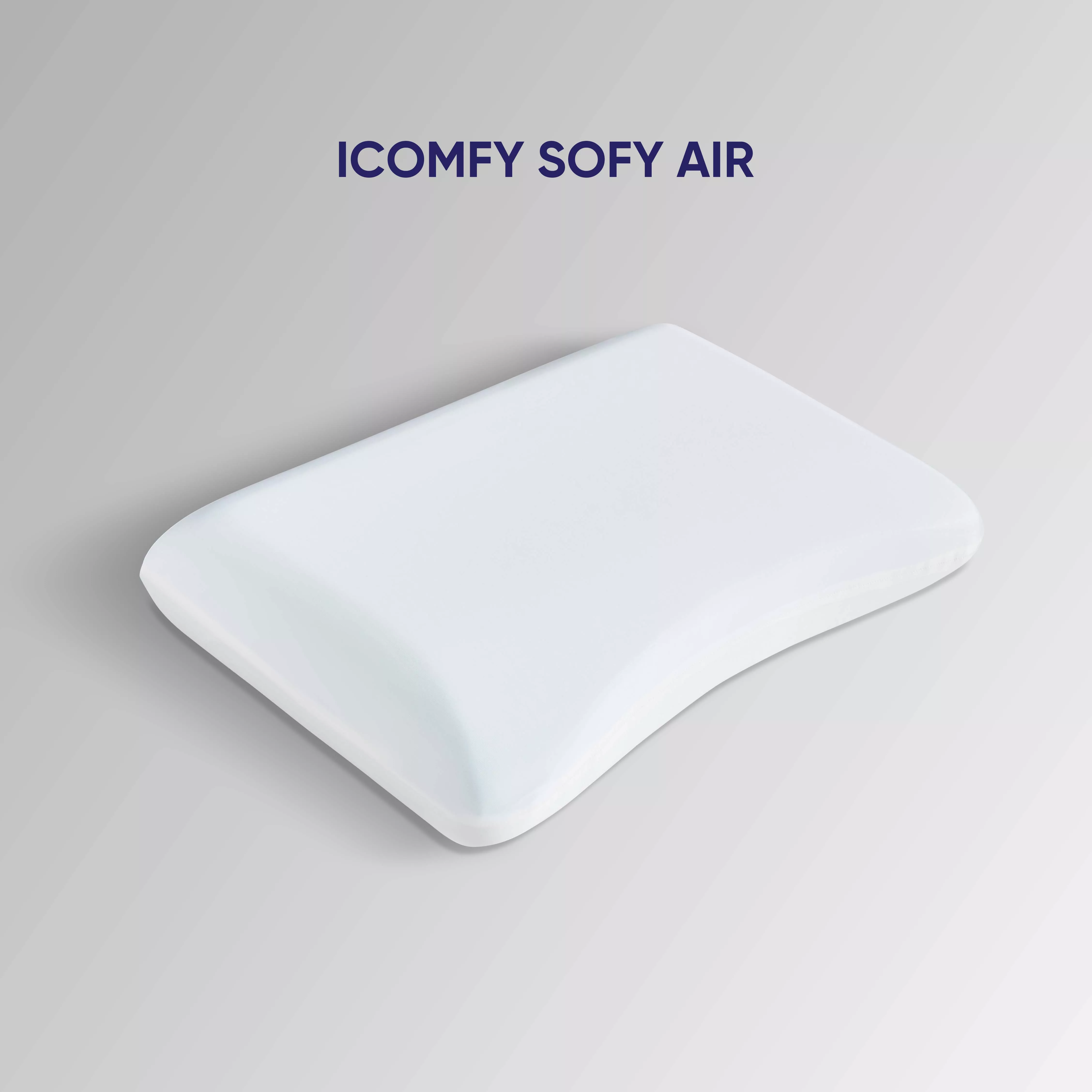 Gối foam iComfy Sofy Air công nghệ Aero Memory Foam độc quyền (BST Ngủ Mát) - Ảnh 2