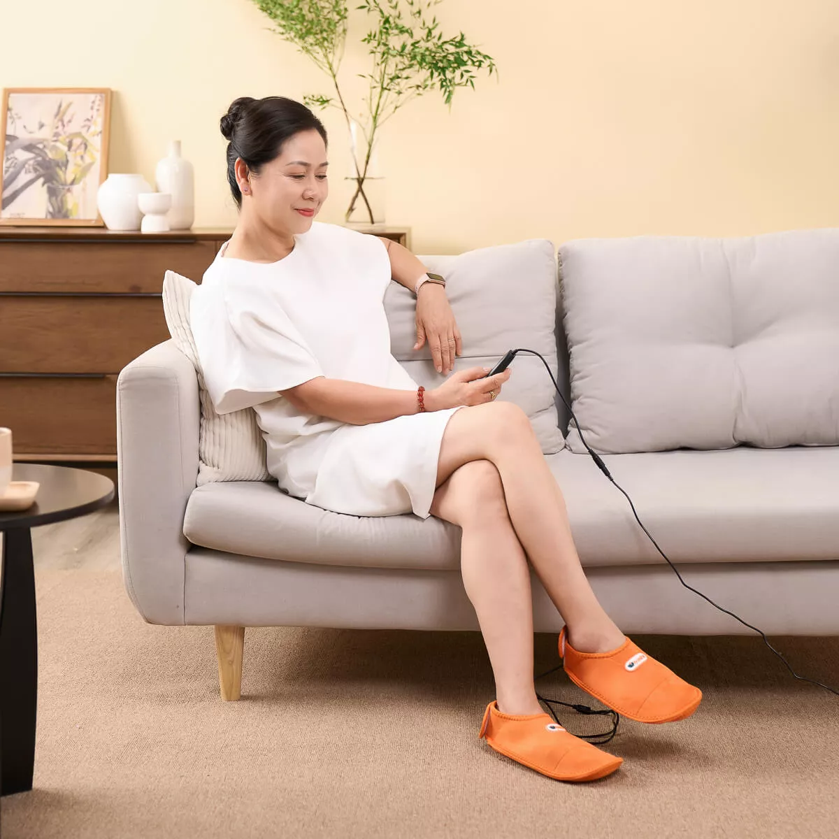 Iyashi Đai chườm thảo dược bàn chân - Ảnh 9