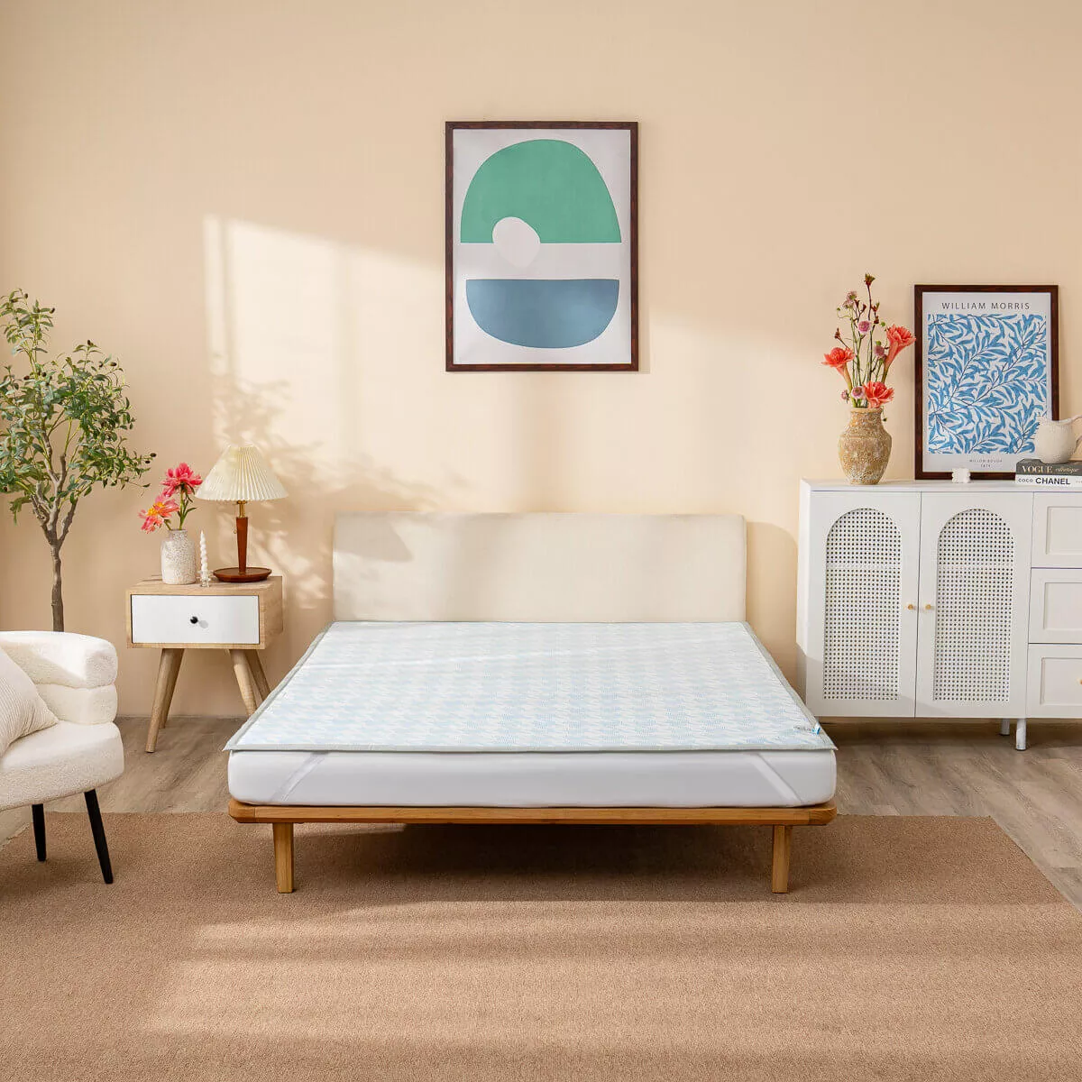 Chiếu điều hòa Doona Wave 5D làm mát, tản nhiệt - Ảnh 2