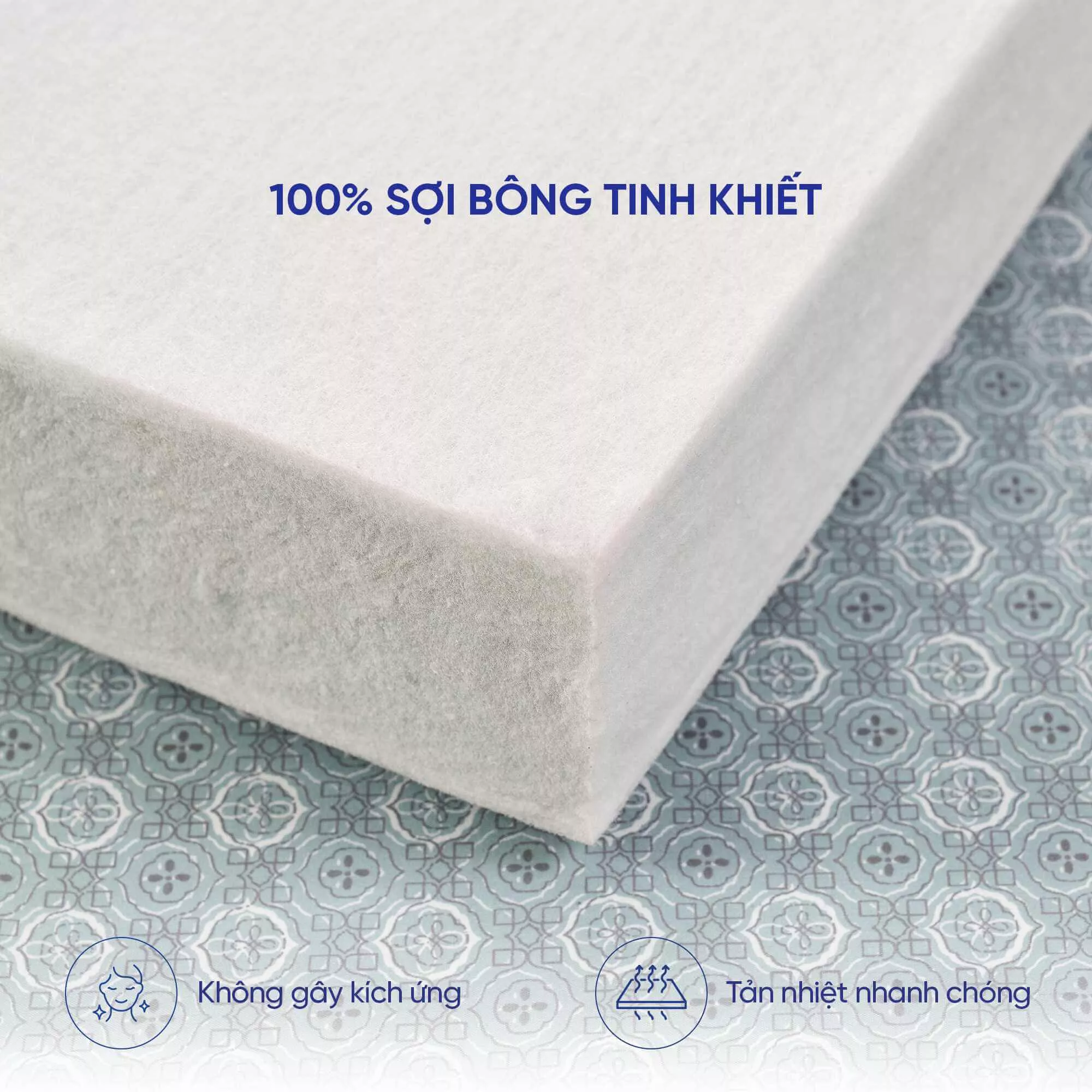 Nệm Bông ép Wonjun Pure & Fresh chuẩn Hàn Quốc dày 5/9cm - Ảnh 13