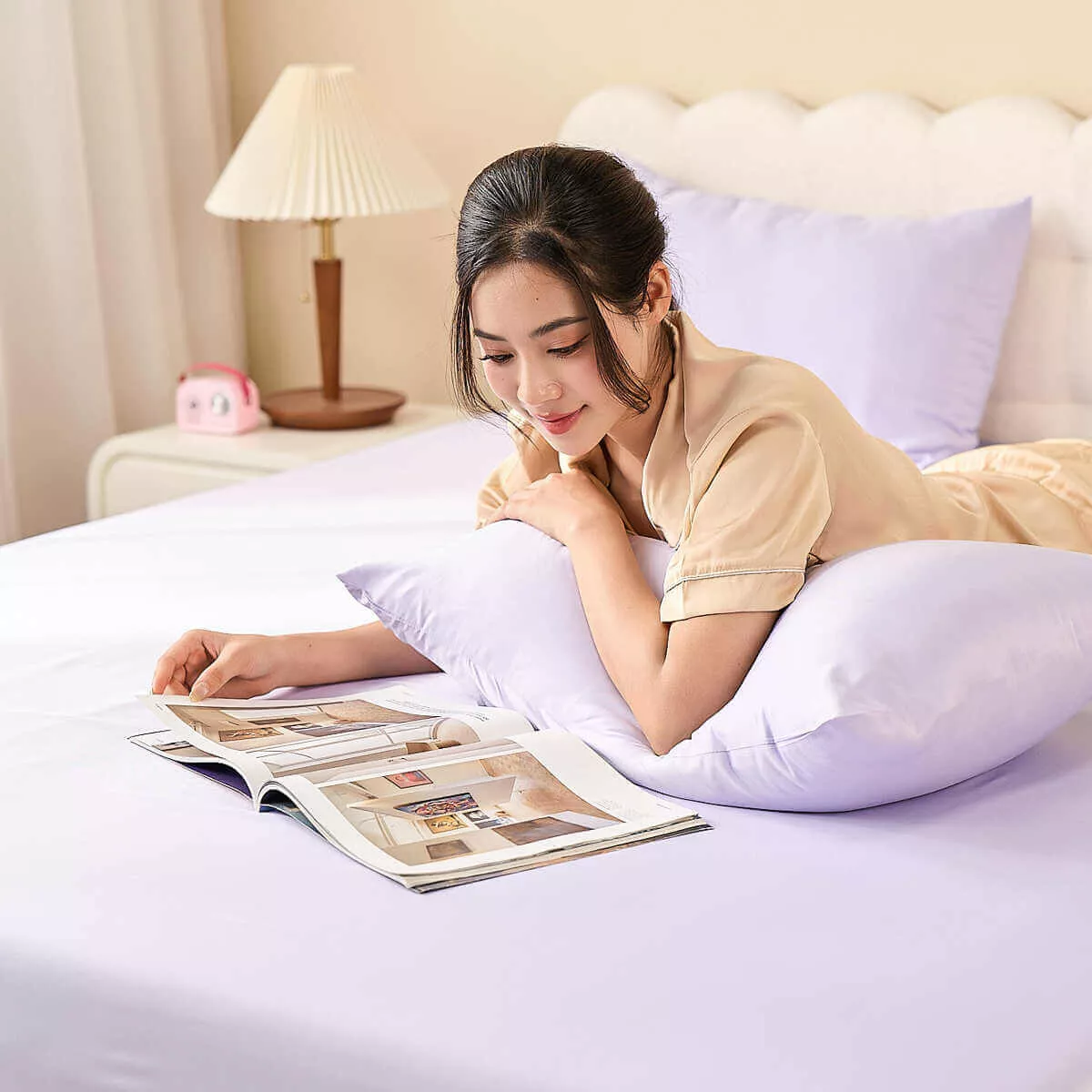 Bộ ga chun tencel cao cấp Goodnight Airsilk - Ảnh 18