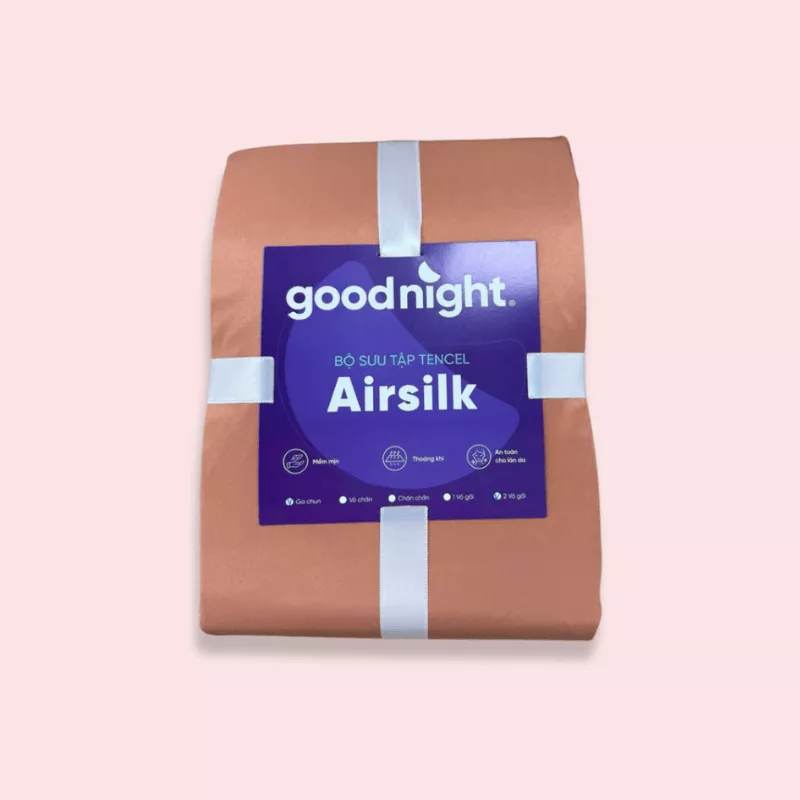 Bộ ga chun tencel cao cấp Goodnight Airsilk - Ảnh 24