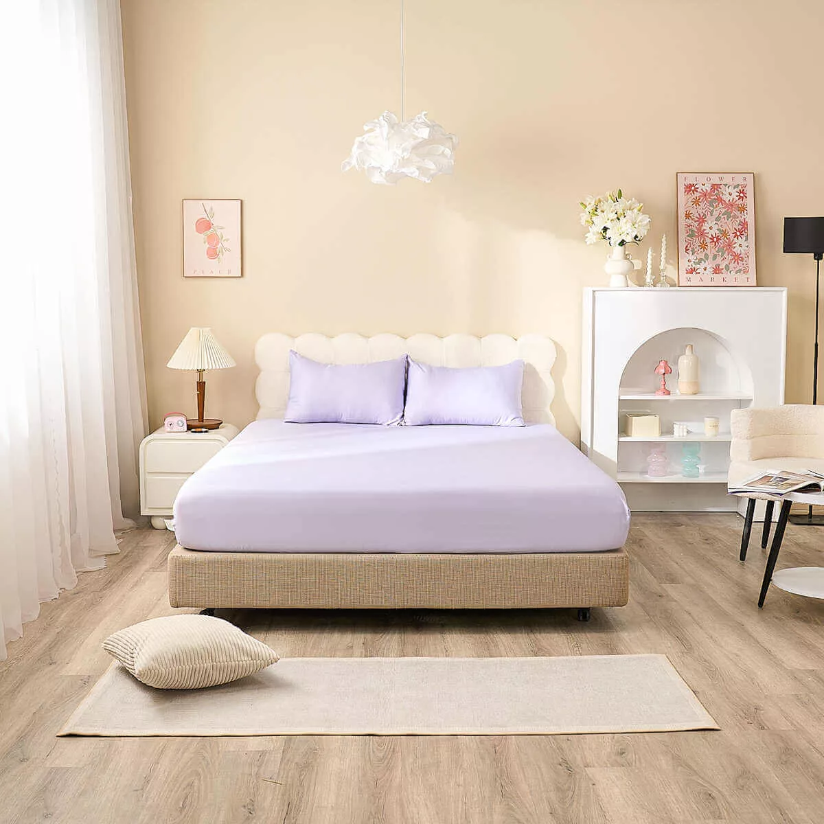 Bộ ga chun tencel cao cấp Goodnight Airsilk - Ảnh 4