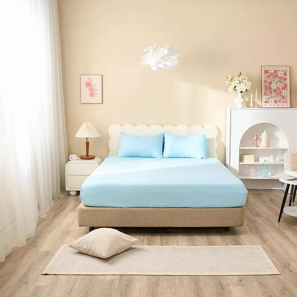 Bộ ga chun tencel cao cấp Goodnight Airsilk - Ảnh 7